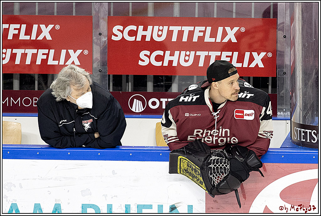 PENNY DEL;  Koelner Haie - ERC Ingolstadt; Koeln, 01.04.2021